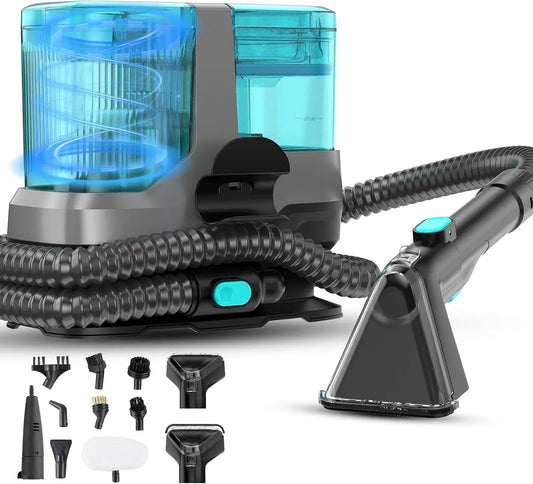 Radiateur électrique C688 4-en-1, 1800 W, écran LED et alertes vocales, 25000 Pa