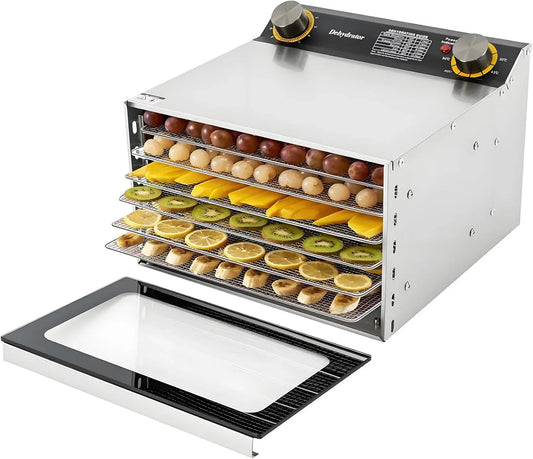 6layer Aux Herbes, Deshydrateur Alimentaire, Déshydrateur De Viande 400W, Déshydrateur De Fruits, Adapté à La Viande Séchée