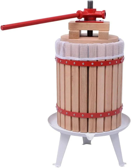 Extracteur de jus, 18 L, presse-agrumes et extracteur, vidaXL Presse à Fruits et à Vin 18 L Extracteur de Jus Pressoir à Fruits