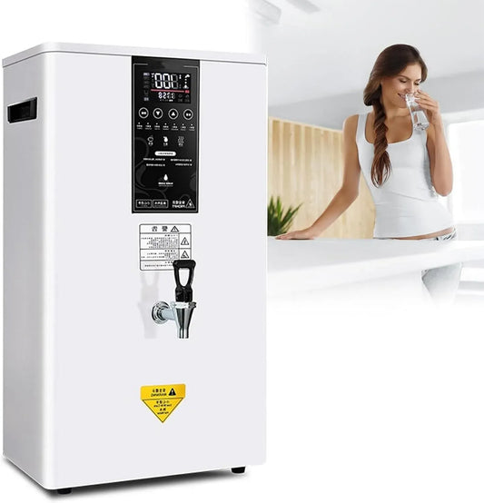 Chauffe-eau 60L-White, 60 L, écran LCD, professionnel, blanc