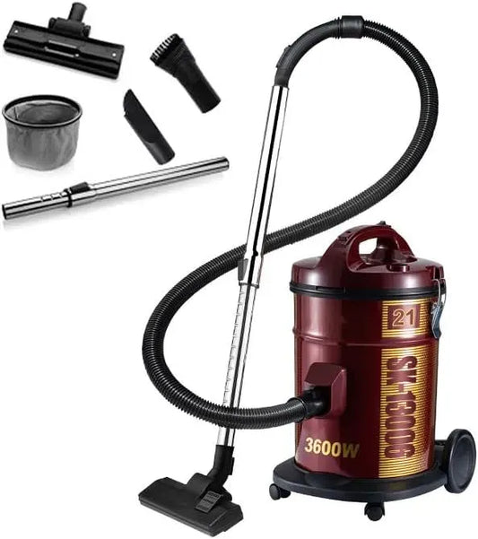 Aspirateur, 21 L, 600 W, industriel, câble de 5 m