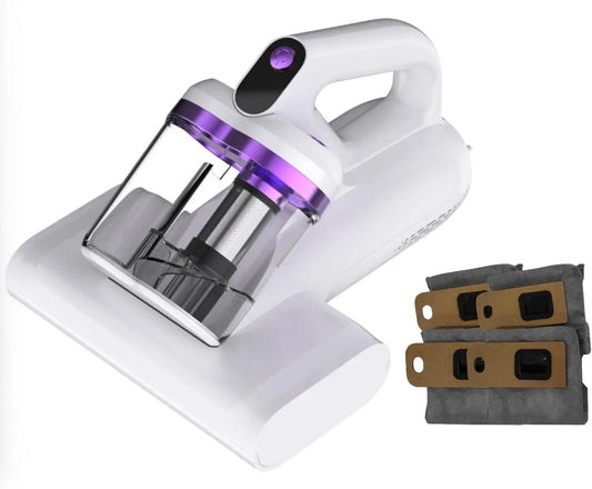 Aspirateur, appareil électrique d'aspiration, Nettoyeur, Lubluelu Aspirateur anti-acariens avec sac à poussière 20 kPa pour les